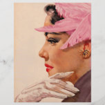 pinkfeathers bedruckte flyer