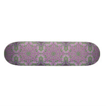 Pinky lila Blumen-Kaleidoskop Individuelle Decks