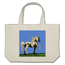 Pinto-halbes arabisches Pferd - CTC-Tasche