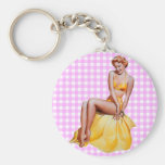 Pinup-Mädchen Schlüsselband