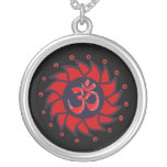 Pinwheel und OM-Halskette - Yoga-Schmuck