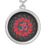 Pinwheel und OM-Halskette - Yoga-Schmuck halsketten