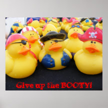 Pirat Duckies Plakat