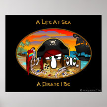 Pirat Kilroy Plakat
