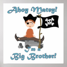 Pirate Big Brother Print