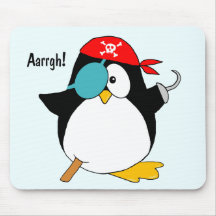 Piraten-Pinguin Mauspads