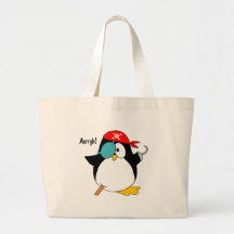 Piraten-Pinguin Tasche