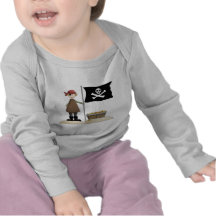 Piraten · Pirat, Flagge u. Schatz T-shirts