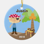 Piraten-Weihnachtsverzierung Ornament