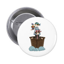 Piraten · Zwei Piraten in einem Boot Button