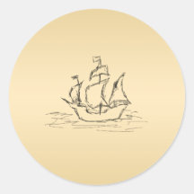 Piratenschiff Sticker