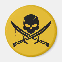 Pirates Smilie Magnets