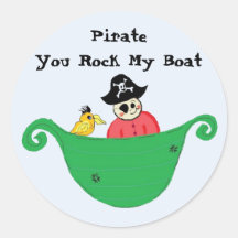 PirateYou Felsen mein Boot Sticker