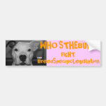 Pitbull Auto Sticker