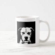 Pitbull Geschenke - Geisterbild-Becher Kaffee Tassen