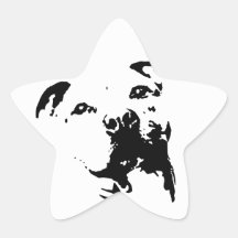 Pitbull Hund Sticker
