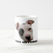 Pitbull, i-Liebe mein pitbull Kaffee Tassen