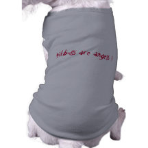 pitbulls sind Engel! Hunde-t-shirt