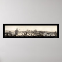 Pittsburgh-Eisen u. Rohr-Foto 1906 Plakatdrucke