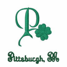 Pittsburgh, PA-Kleeblatt-irisches Polo-Hemd