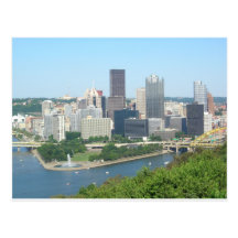 Pittsburgh Postkarte