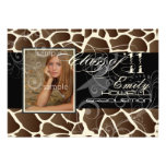 PixDezines Abschluss 2011/Giraffe Personalisierte Ankündigungen