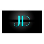 PixDezines coole Farbe Neonlichter Monogram/DIY Visitenkarten Vorlagen