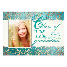 PixDezines diy Text colors/2012 Absolventen, Damas Individuelle Einladungskarten