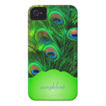PixDezines psychedelischer Pfau iPhone 4 Case-Mate Hülle