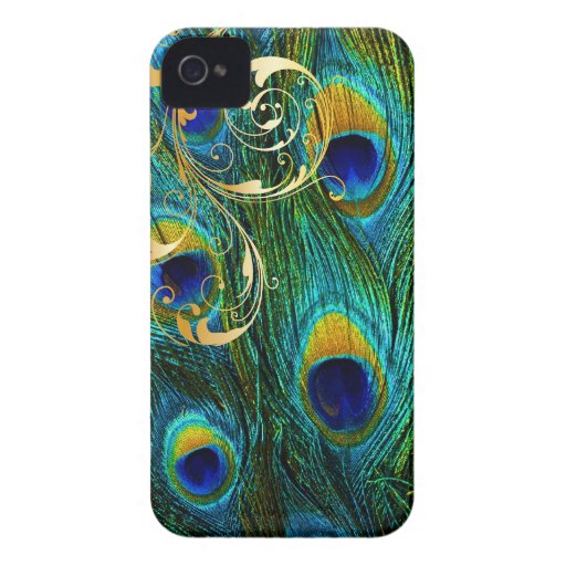 PixDezines psychedelischer Pfau+mit Filigran gesch Case-Mate iPhone 4 Hüllen