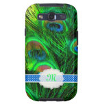 PixDezines psychedelisches Peacok/Neonrosa Samsung Galaxy SIII Hüllen