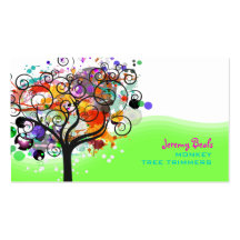 PixDezines Schmutz-Baum-Trimmer ♥♥♥♥ Visitenkarten Vorlage