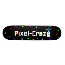 Pixel-verrückte Skate Individuelle Skateboards