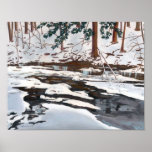 Pixley im Winter Plakatdrucke