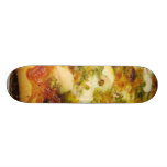 Pizza-Nahrung, die Huhn kocht Bedruckte Skateboarddecks