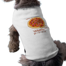 Pizza-Volumen mathematische Formel = Pi*z*z*a Hundekleidung