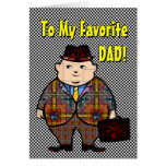 Plaid Man 2 Father's Day Card