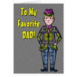 Plaid Man Father's Day Card
