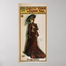 Plakat 1906 Dorothy Vernon~Haddon Hall~Theatrical