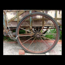 Plakat-Altes Fahrrad poster