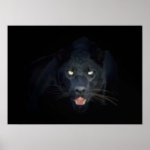 Plakat des schwarzen Panthers