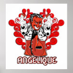Plakat/Druck: Angelique