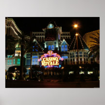 Plakat-Druck Casino Royales Las Vegas