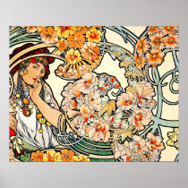 Plakat/Druck: Mucha - Sprache der Blumen II poster