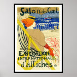 Plakat-Druck: Toulouse Lautrec - Salon-DES-Cent