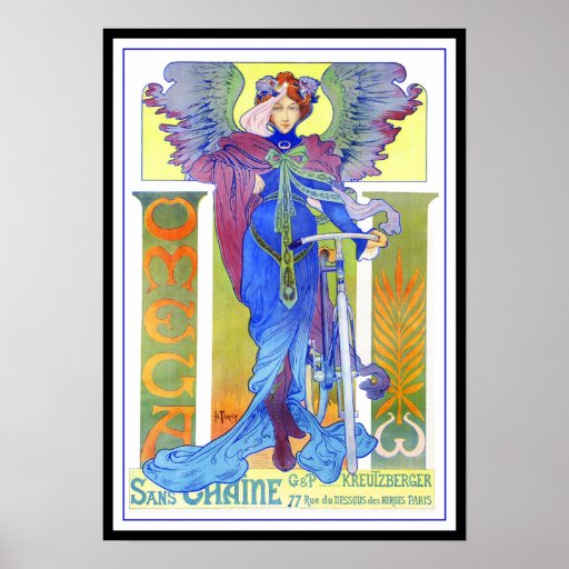 Plakat/Druck:  Vintages Fahrrad - Henri Thiriet