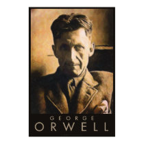 Plakat Georges Orwell poster