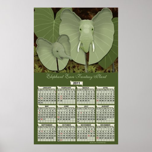 Plakat-Kalender 2011