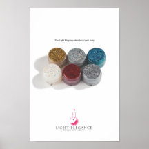 Plakat LE Holiday Glitter