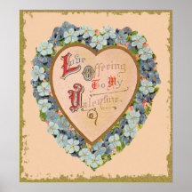 Plakat Liebeanbieten(geänderten) Valentines Tages